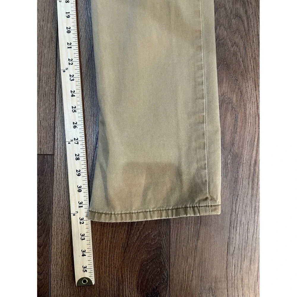 Levis‎ 514 Straight Fit Pants Mens 36x32 Tobacco Brown Tan Cotton Twill